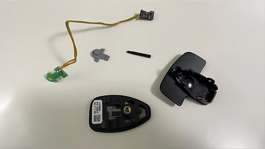 パドルスイッチ分解清掃