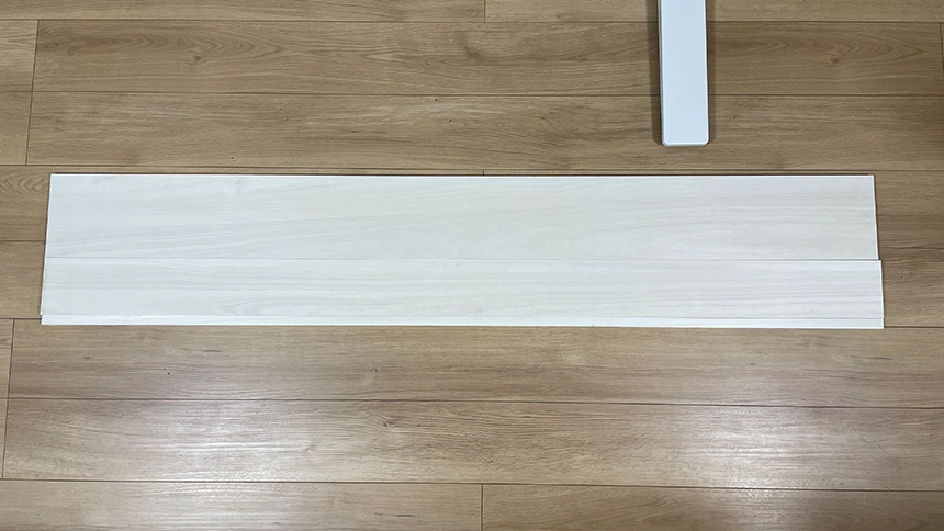 桐無垢材カット前